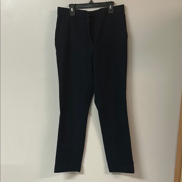 Ann Taylor Black Trousers with Straight Leg Design - Picture 1 of 5